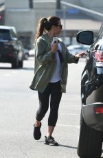 LEA MICHELE Out for Lunch in Los Angeles 08/25/2017