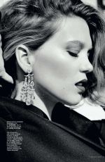 LEA SEYDOUX in Tatler Magazine, September 2017