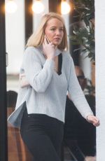 LEAH COSTA Out and About in Melbourne 08/17/2017