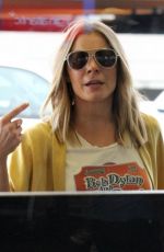 LEANN RIMES at Los Angeles International Airport 08/16/2017