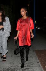 LEIGH-ANNE PINNOCK Arrives at Delilah