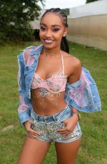 LEIGH-ANNE PINNOCK at V Festival at Hylands Park in Chelmsford 08/20/2017