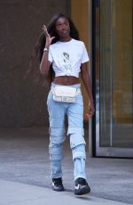 LEOMIE ANDERSON at Fittings for Victoria’s Secret Fashion Show 2017 in New York 08/27/2017