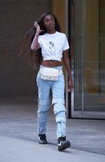 LEOMIE ANDERSON at Fittings for Victoria’s Secret Fashion Show 2017 in New York 08/27/2017