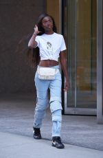 LEOMIE ANDERSON at Fittings for Victoria’s Secret Fashion Show 2017 in New York 08/27/2017