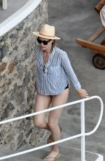 LESLIE BIBB on Holiday at Amalfi Coast in Italy 08/28/2017