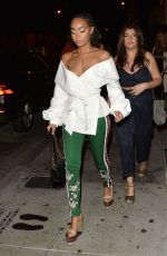 LIEGH-ANNE PINNOCK Night Out in West Hollywood 08/07/2017