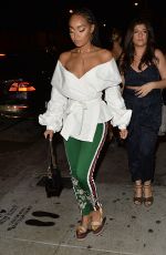 LIEGH-ANNE PINNOCK Night Out in West Hollywood 08/07/2017