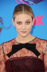 LILI REINHART at Teen Choice Awards 2017 in Los Angeles 08/13/2017
