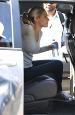 LILI REINHART on the Set of Riverdale in Vancouver 08/25/2017