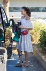 LILLY and Boris BECKER Arrives at Airport in Ibiza 08/13/2017