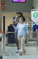 LILY ALLEN at Airport in Ibiza 08/17/2017