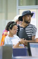 LILY ALLEN at Airport in Ibiza 08/17/2017