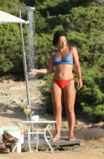 LILY ALLEN in Bikini at a Beach in Ibiza 08/18/2017
