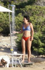 LILY ALLEN in Bikini at a Beach in Ibiza 08/18/2017