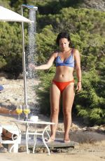 LILY ALLEN in Bikini at a Beach in Ibiza 08/18/2017