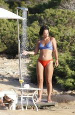 LILY ALLEN in Bikini at a Beach in Ibiza 08/18/2017