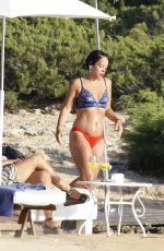 LILY ALLEN in Bikini at a Beach in Ibiza 08/18/2017