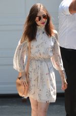 LILY COLLINS at Instyle