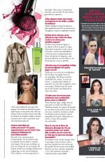 LILY COLLINS in Seventeen Magazine, Mexico September 2017