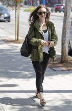 LILY COLLINS Leaves a Gym in Beverly Hills 08/28/2017