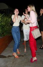 LILY-ROSE DEPP at Ago Restaurant in West Hollywood 08/06/2017