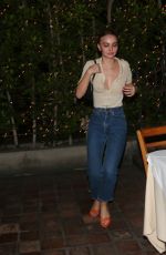 LILY-ROSE DEPP at Ago Restaurant in West Hollywood 08/06/2017