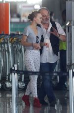 LILY-ROSE DEPP at Roissy Charles De Gaulle Airport in Paris 08/27/2017