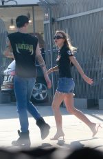 LILY-ROSE DEPP Out and About in Los ANgeles 08/17/2017