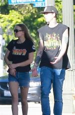 LILY-ROSE DEPP Out and About in Los ANgeles 08/17/2017