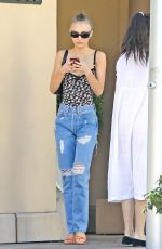 LILY-ROSE DEPP Out for Lunch in Beverly Hills 08/22/2017