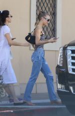 LILY-ROSE DEPP Out for Lunch in Beverly Hills 08/22/2017