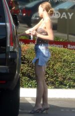 LILY-ROSE DEPP Out for Lunch in Studio City 07/31/2017
