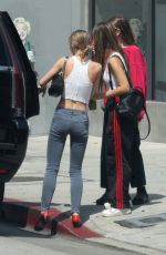 LILY-ROSE DEPP Out for Lunch in West Hollywood 08/23/2017