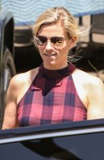 LINDSAY SHOOKUS Out and About in Los Angeles 08/29/2017