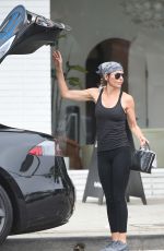 LISA RINNA Leaves Yoga Class in Los Angeles 08/23/2017