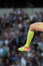 LISA RYZIH at Women’s Pole Vault Final at IAAF World Championships in London 08/06/2017