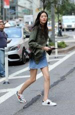 LIU WEN at 2017 Victoria’s Secret Fashion Show Casting in New York 08/21/2017