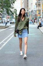 LIU WEN at 2017 Victoria’s Secret Fashion Show Casting in New York 08/21/2017