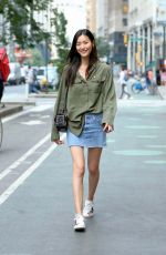 LIU WEN at 2017 Victoria’s Secret Fashion Show Casting in New York 08/21/2017