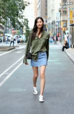 LIU WEN at 2017 Victoria’s Secret Fashion Show Casting in New York 08/21/2017