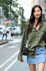 LIU WEN at 2017 Victoria’s Secret Fashion Show Casting in New York 08/21/2017