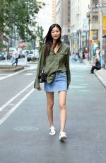 LIU WEN at 2017 Victoria’s Secret Fashion Show Casting in New York 08/21/2017