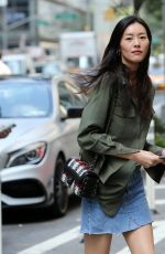 LIU WEN at 2017 Victoria’s Secret Fashion Show Casting in New York 08/21/2017