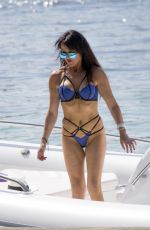 LIZZIE CUNDY in Swimsuit and Bikini on Vacation in Mallorca 08/06/2017