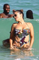 LOLA PONCE in Bikini at a Beach in Miami 05/08/2017