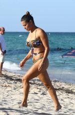 LOLA PONCE in Bikini at a Beach in Miami 05/08/2017