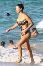 LOLA PONCE in Bikini at a Beach in Miami 05/08/2017