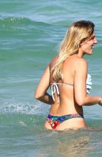 LOLA PONCE in Bikini at a Beach in Miami 05/08/2017