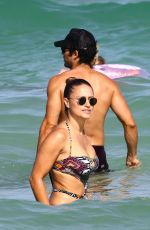 LOLA PONCE in Bikini at a Beach in Miami 05/08/2017